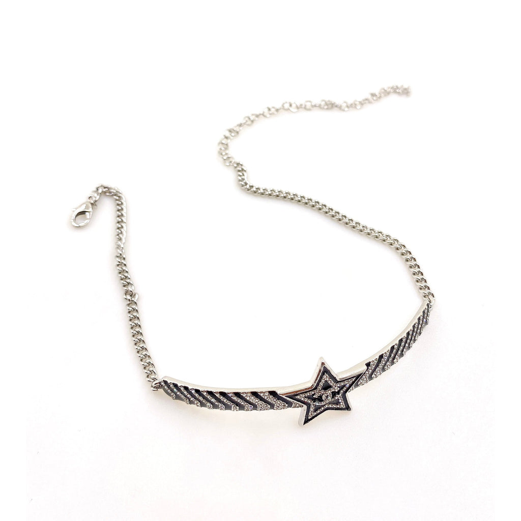 18K  Chanel Star Diamonds Necklace