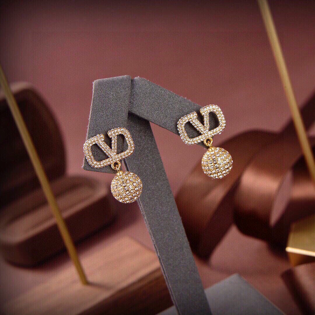 18K Valentino Diamonds Earrings